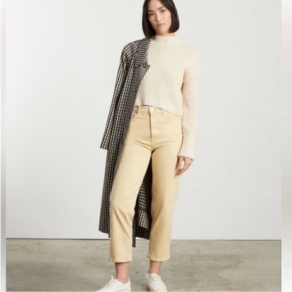 Everlane Denim - Everlane Women’s The Way High Jean Sz 27T Soybean Color